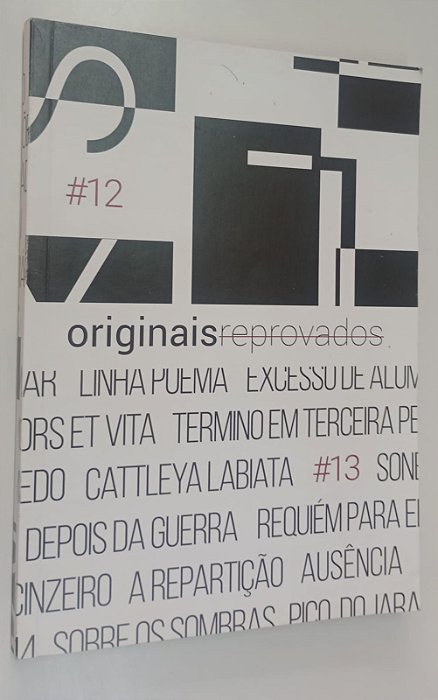 Livro Originais Reprovados #12 Autor Vários [seminovo]