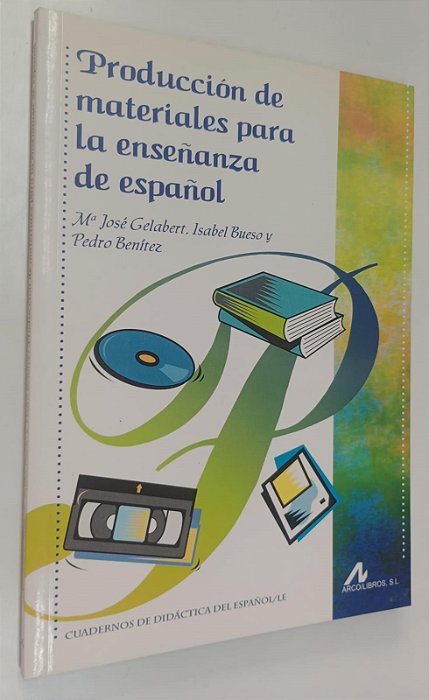 Livro Producción de Materiales para La Enseñanza de Español Autor Gelabert, M° José (2002) [seminovo]