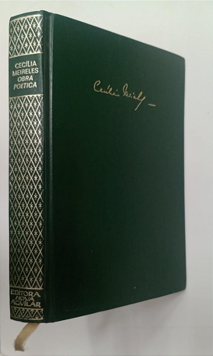 Livro Obra Poética - Cecília Meireles Autor Meireles, Cecília (1987) [usado]
