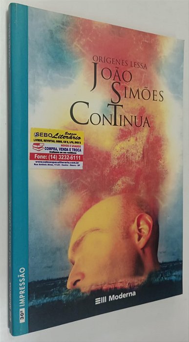 Livro João Simões Continua Autor Lessa, Orígenes (2003) [usado]