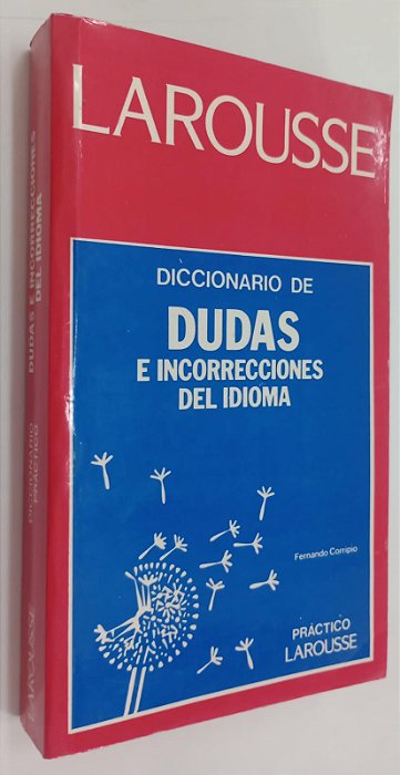 Livro Diccionario de Dudas e Incorrecciones Del Idioma Autor Corripio, Fernado (1988) [usado]