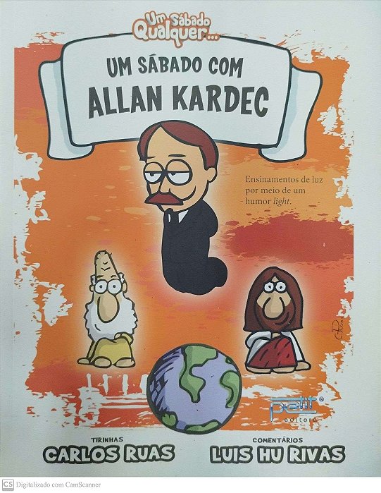 Livro um Sábado com Allan Kardec Autor Ruas, Carlos (2018) [seminovo]