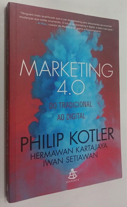 Livro Marketing 4.0 do Tradicional ao Digital Autor Kotler, Philip (2017) [seminovo]