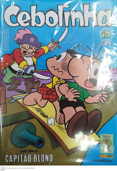 Gibi Cebolinha - Coleção Histórica Turma da Mônica 12 Gibis (#35 ao #46) Autor [seminovo]