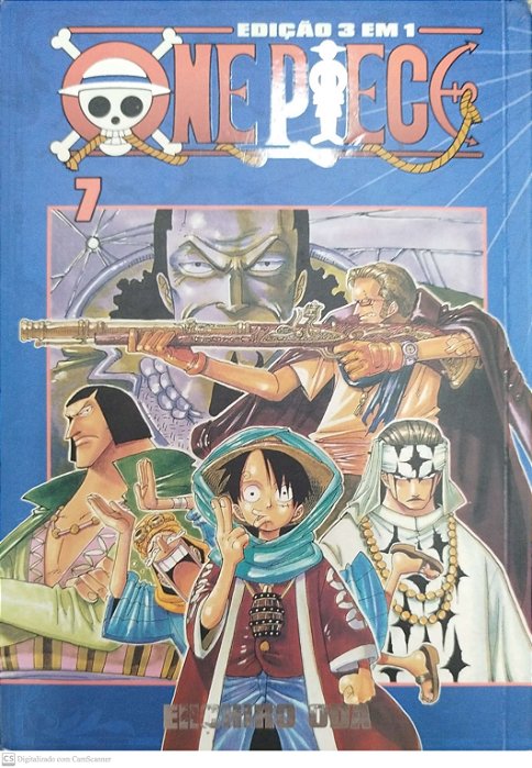 Gibi One Piece #7 - Edição 3 em 1 Autor (2022) [seminovo]