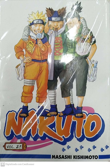 Gibi Naruto #21 Autor (2009) [seminovo]