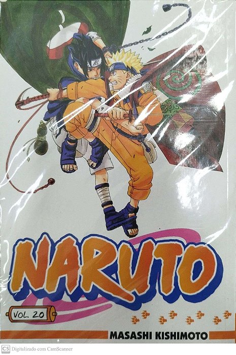 Gibi Naruto #20 Autor (2008) [seminovo]