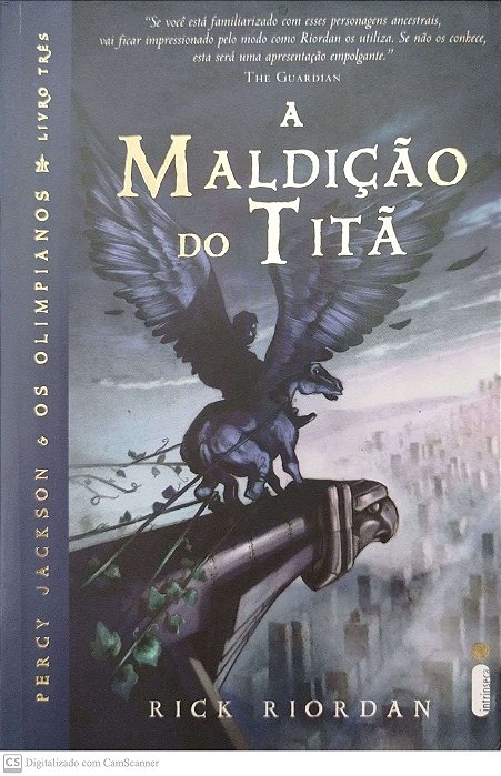 Livro a Maldição do Titã - Percy Jackson e os Olimpianos Livro 3 Autor Riordan, Rick (2009) [seminovo]
