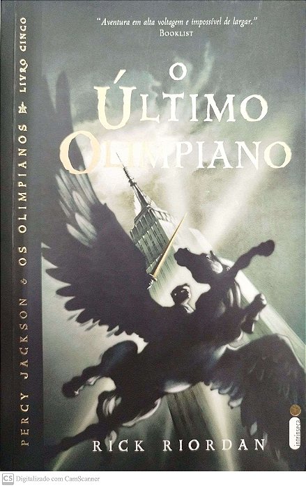 Livro o Último Olimpiano - Percy Jackson e os Olimpianos Livro 5 Autor Riordan, Rick (2010) [seminovo]
