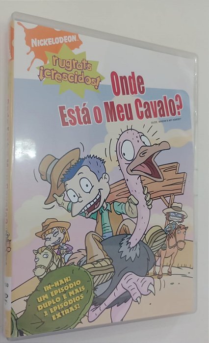 Dvd Rugrats Crescidos: onde Está o Meu Cavalo ? Editora Andrei Svislotski [usado]