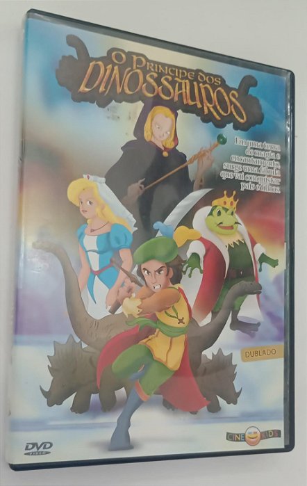 Dvd o Principe dos Dinossauros Editora Kim J. Ok [usado]