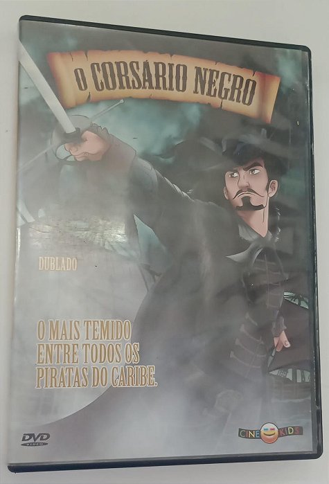 Dvd o Corsário Negro Editora Kim J. Ok [usado]