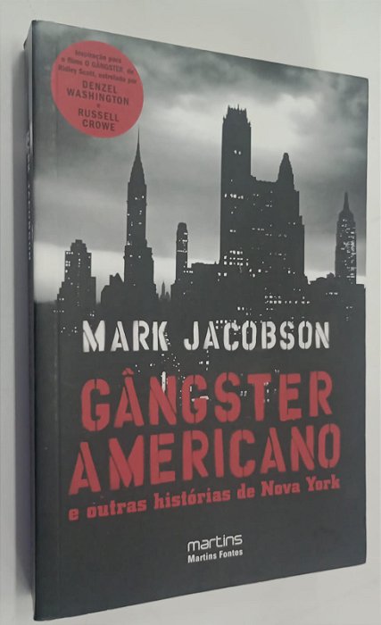 Livro Gângster Americano e Outras Histórias de Nova York Autor Jacobson, Mark (2008) [seminovo]
