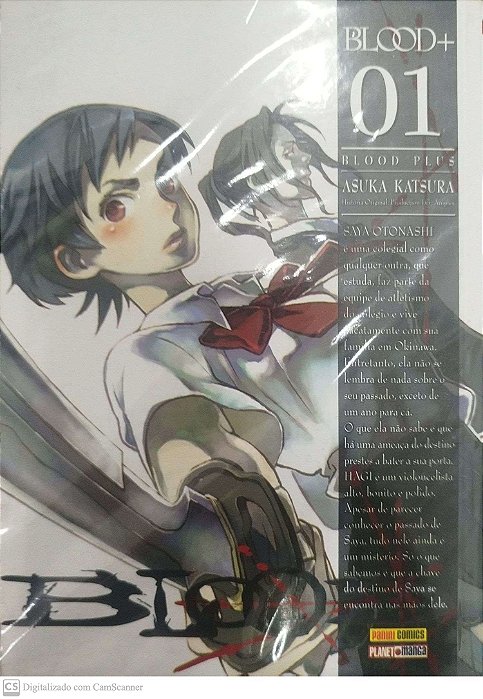 Gibi Blood+ #1 Autor (2008) [seminovo]