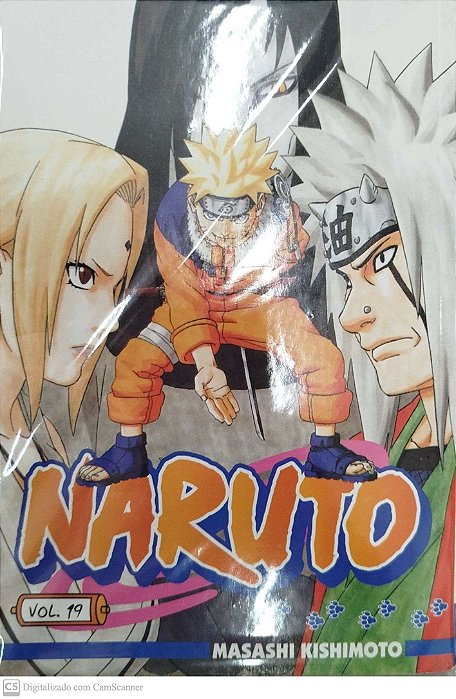 Gibi Naruto #19 Autor (2008) [seminovo]