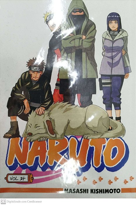 Gibi Naruto #34 Autor (2010) [seminovo]