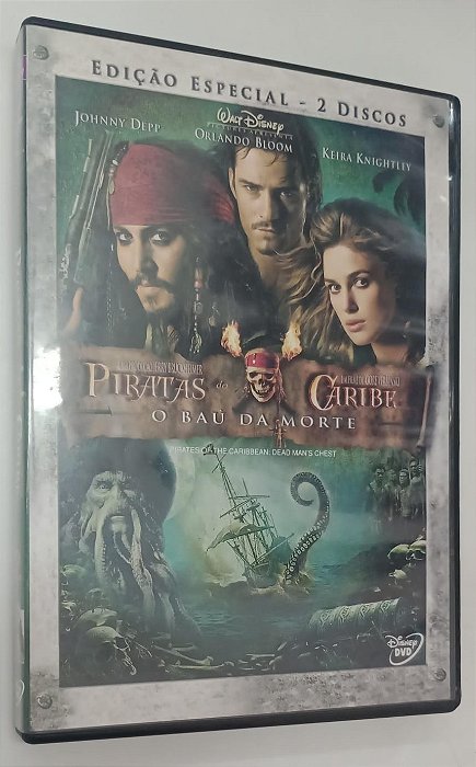 Dvd Piratas do Caribe: o Baú da Morte (edição Especial - 2 Discos) Editora Gore Verbinski [usado]