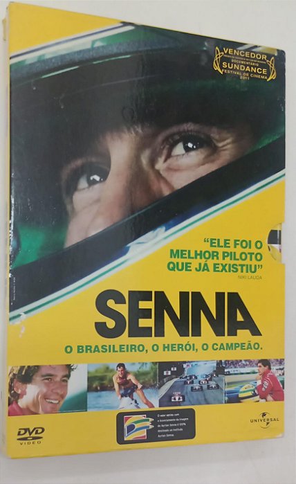 Dvd Senna: o Brasileiro, o Herói, o Campeão Editora Asif Kapadia [usado]
