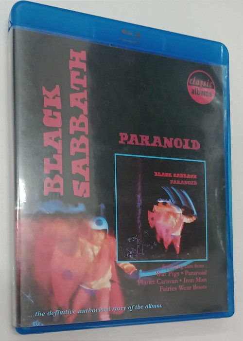 Dvd Black Sabbath: Paranoid (blu-ray) Editora Matthew Longfellow [usado]