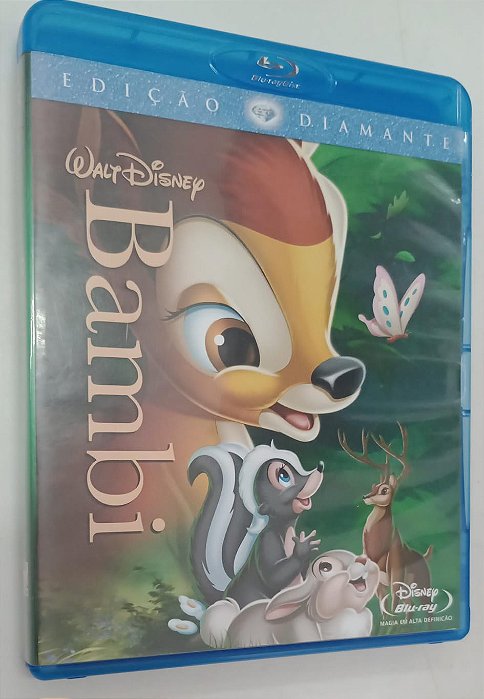 Dvd Bambi (blu-ray) Editora James Algar [usado]