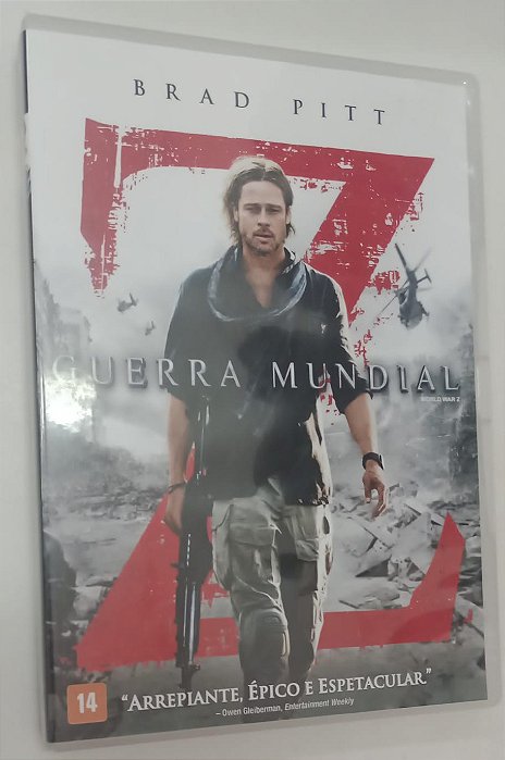 Dvd Guerra Mundial Z Editora Marc Foster [usado]