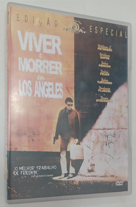 Dvd Viver e Morrer em Los Angeles (edição Especial) Editora William Friedkin [usado]