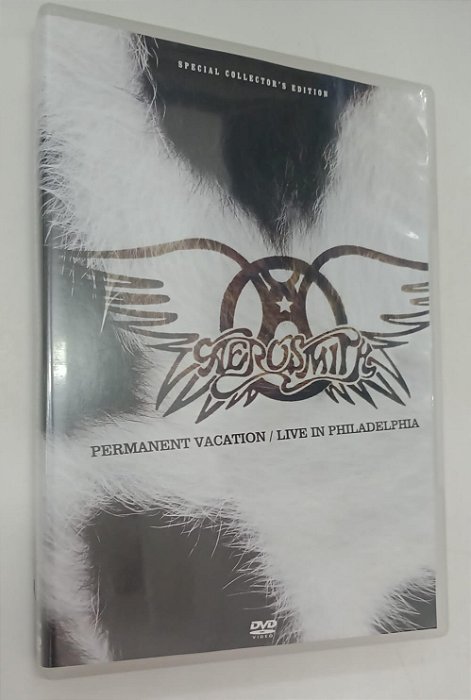 Dvd Aerosmith: Permanent Vacation / Live In Philadelphia Editora [usado]