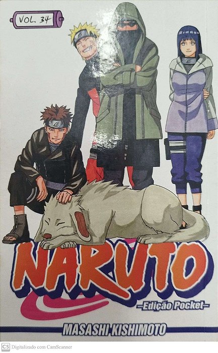 Gibi Naruto Pocket #34 Autor (2013) [usado]