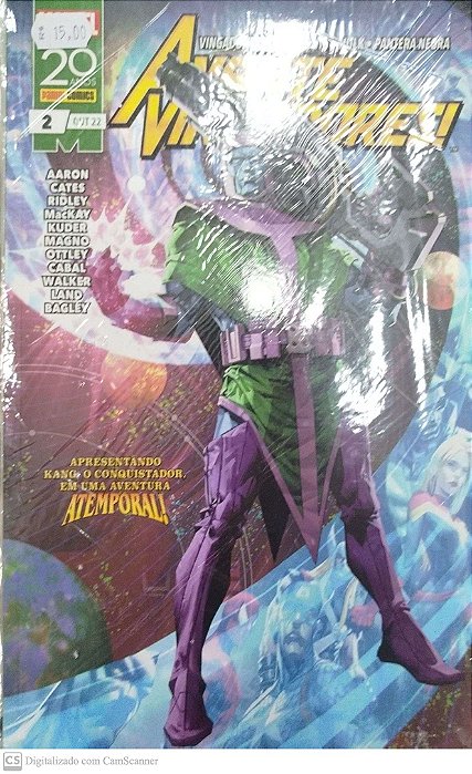 Gibi Avante, Vingadores #2 Autor (2022) [seminovo]