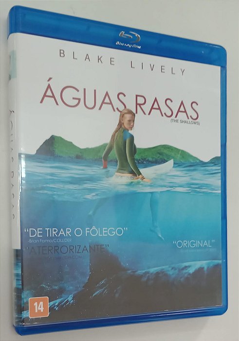 Dvd Águas Rasas (blu-ray) Editora Jaume Collet-serra [usado]