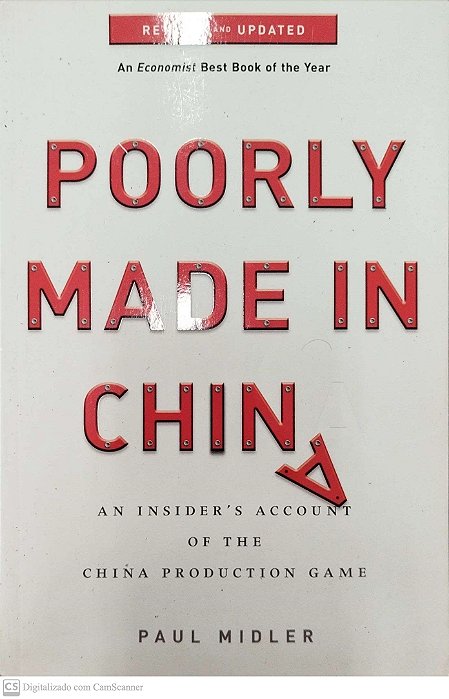 Livro Poorly Made In China Autor Midler, Paul [seminovo]