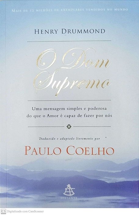 Livro o Dom Supremo Autor Drummond, Henry (2011) [seminovo]