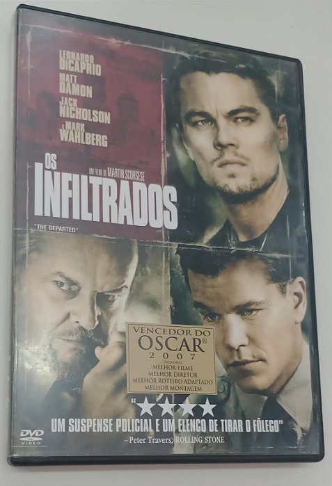 Dvd os Infiltrados Editora Martin Socrsese [usado]