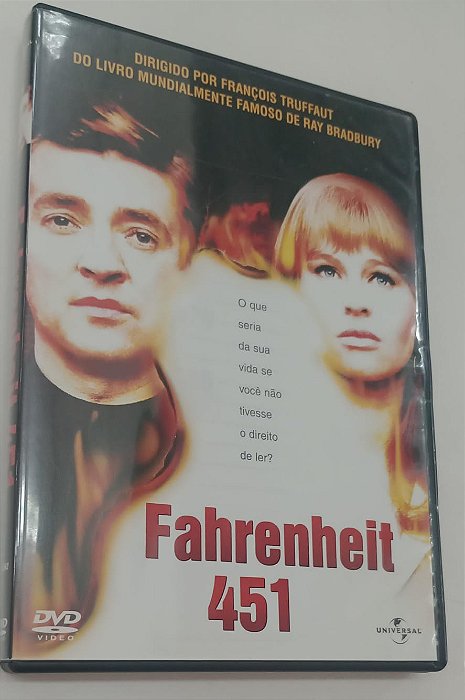 Dvd Fahrenheit 451 Editora Francois Truffaut [usado]