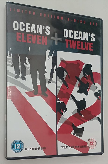Dvd Ocean''s Eleven + Ocean''s Twelve (onze Homens e um Segredo + Doze Homens e um Segredo) Editora Steven Soderbergh [usado]