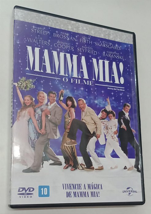 Dvd Mamma Mia ! Editora Phyllida Lloyd [usado]