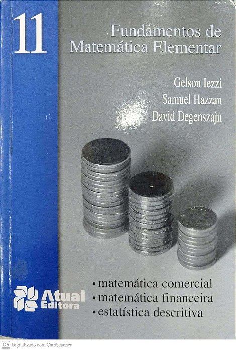 Livro Fundamentos de Matemática Elementar 11 Autor Iezzi, Gelson (2012) [usado]