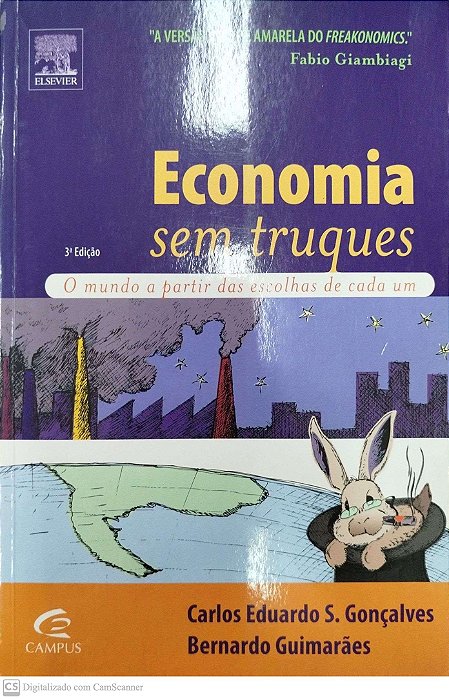 Livro Economia sem Truques Autor Gonçalves, Carlos Eduardo S. (2008) [seminovo]