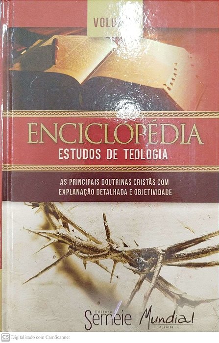 Livro Enciclopédia Estudos de Teologia - Volume 1 Autor Vários (2013) [seminovo]