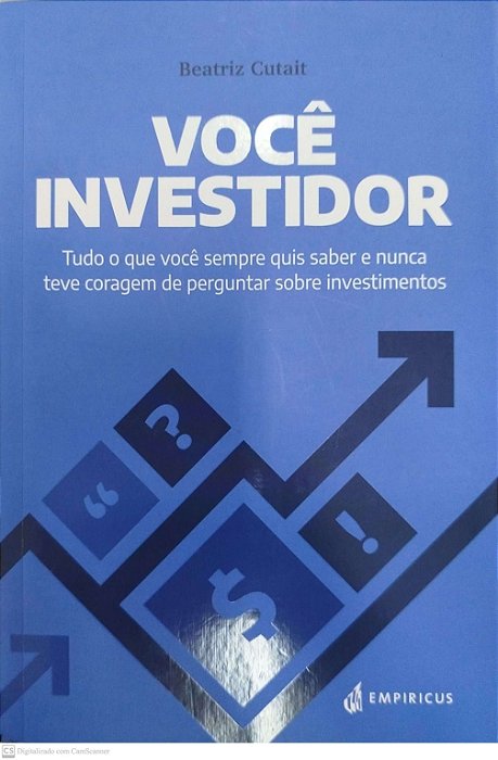 Livro Você Investidor Autor Cutait, Beatriz (2017) [seminovo]