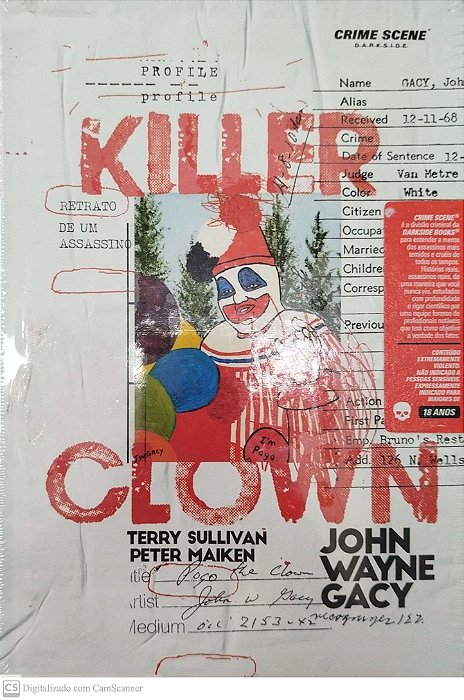Livro Killer Clown: John Wayne Gacy Autor Sullivan, Terry [novo]