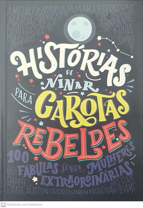Livro Histórias de Ninar para Garotas Rebeldes Autor Vários (2018) [seminovo]