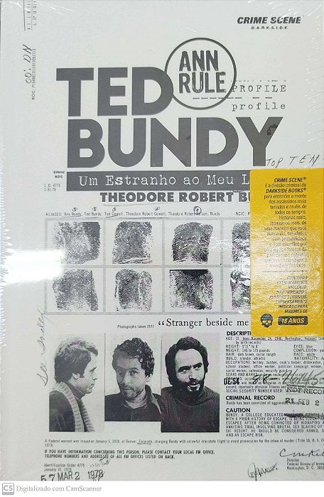 Livro Ted Bundy: um Estranho ao Meu Lado Autor Rule, Ann [novo]