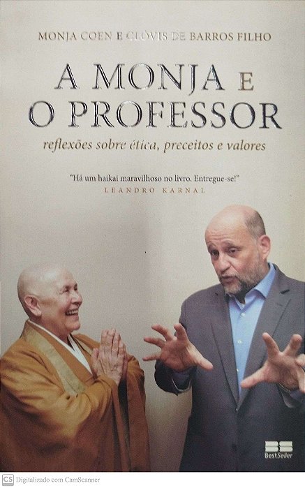 Livro a Monja e o Professor Autor Coen, Monja (2019) [seminovo]