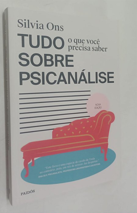 Livro Tudo o que Você Precisa Saber sobre Psicanálise Autor Ons, Silvia (2021) [seminovo]