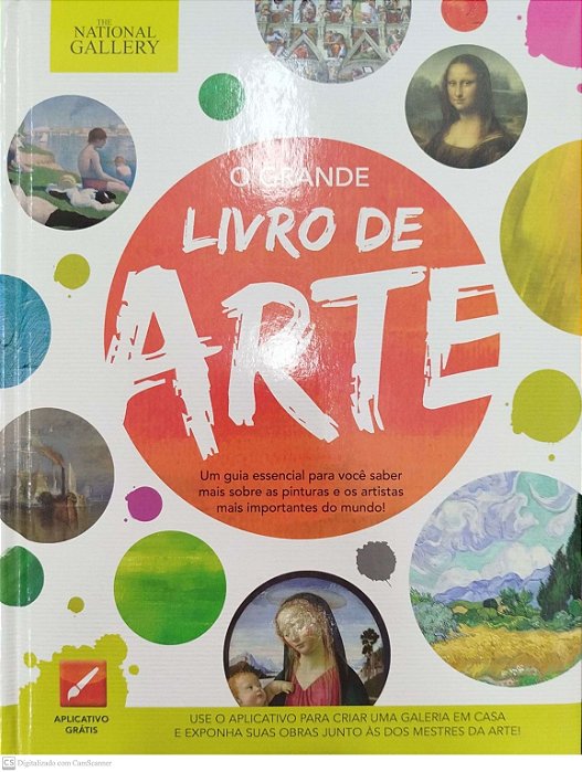 Livro o Grande Livro de Arte Autor Hodge, Susie (2015) [seminovo]