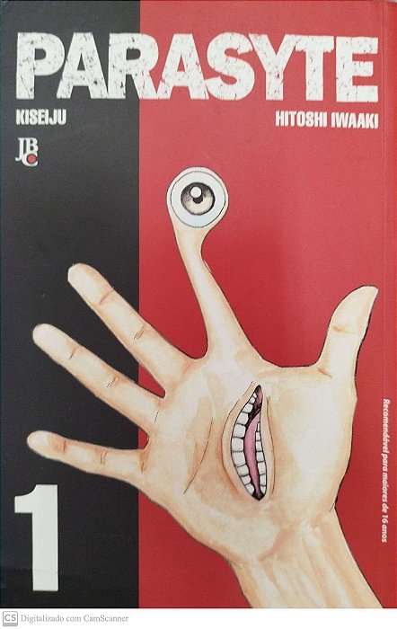 Gibi Parasyte #1 Autor (2015) [seminovo]