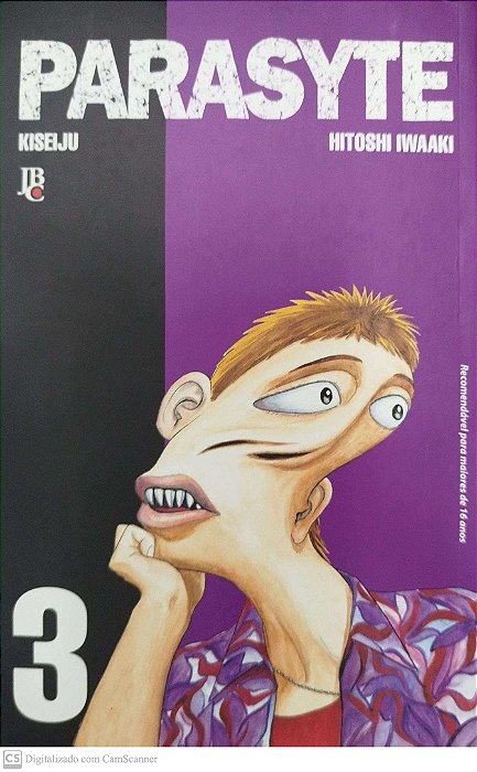 Gibi Parasyte #3 Autor (2015) [seminovo]