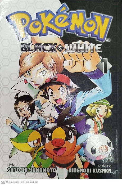 Gibi Pokemon Black And White #1 Autor (2014) [usado]