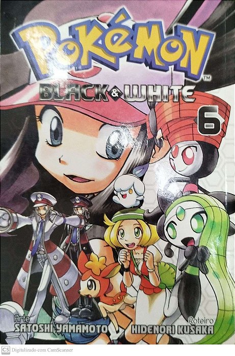 Gibi Pokemon Black And White #6 Autor (2015) [usado]